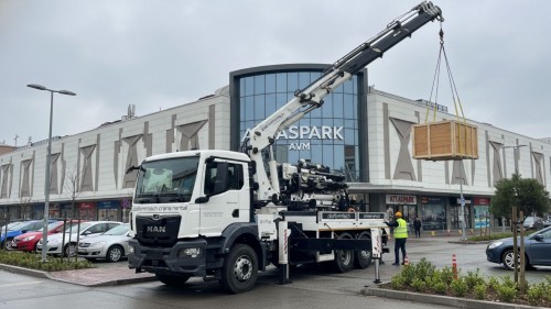 Atlaspark AVM Çevresi Vinç Kiralama