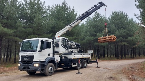 Aydos Ormanı Girişi Vinç Kiralama