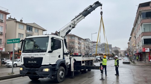 Bosna Bulvarı Vinç Kiralama