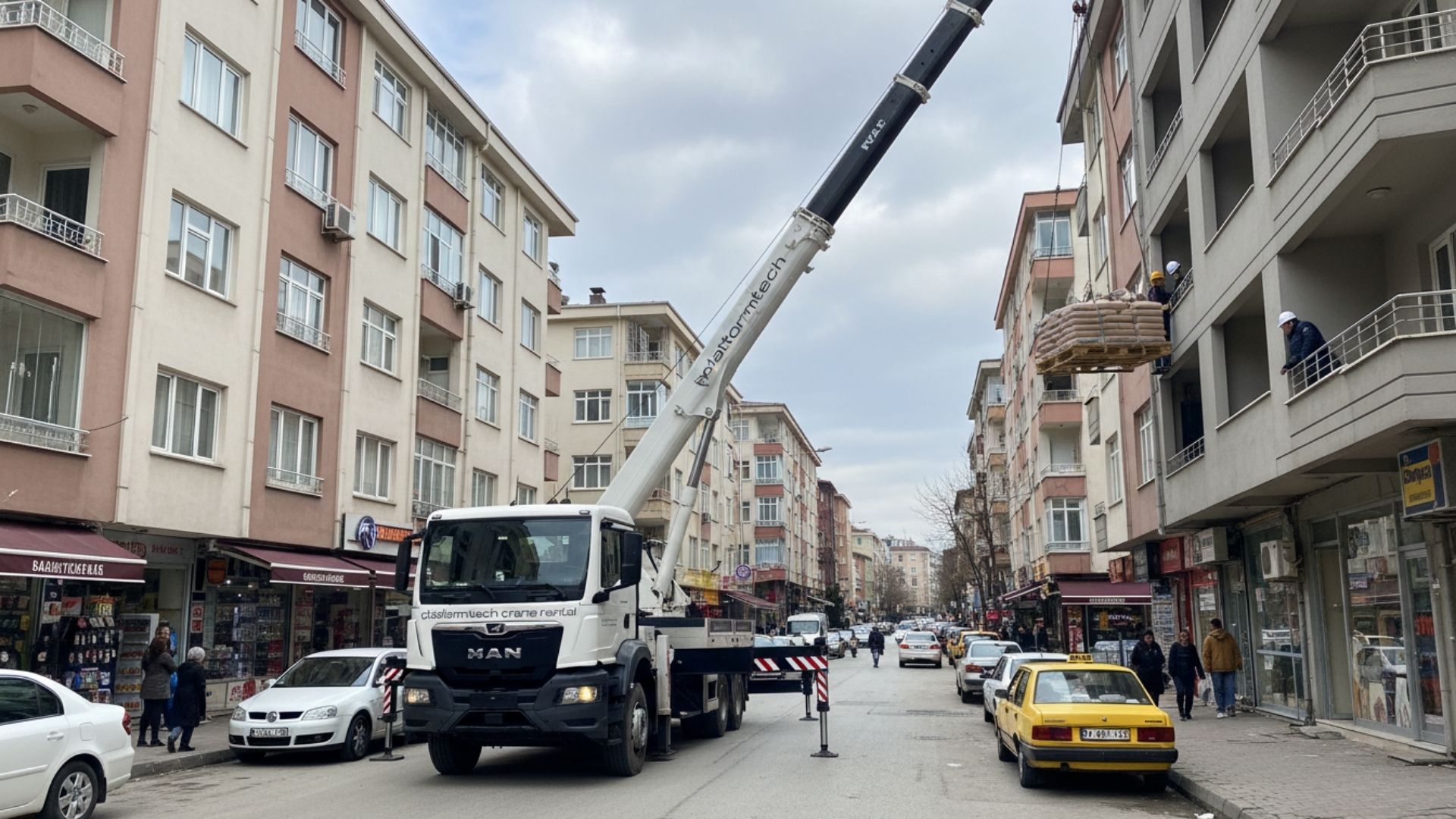  Şanlıurfa Caddesi Vinç Kiralama 